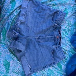hollister mom shorts